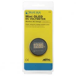 Blue Sea Mini OLED DC Voltmeter 12/24V