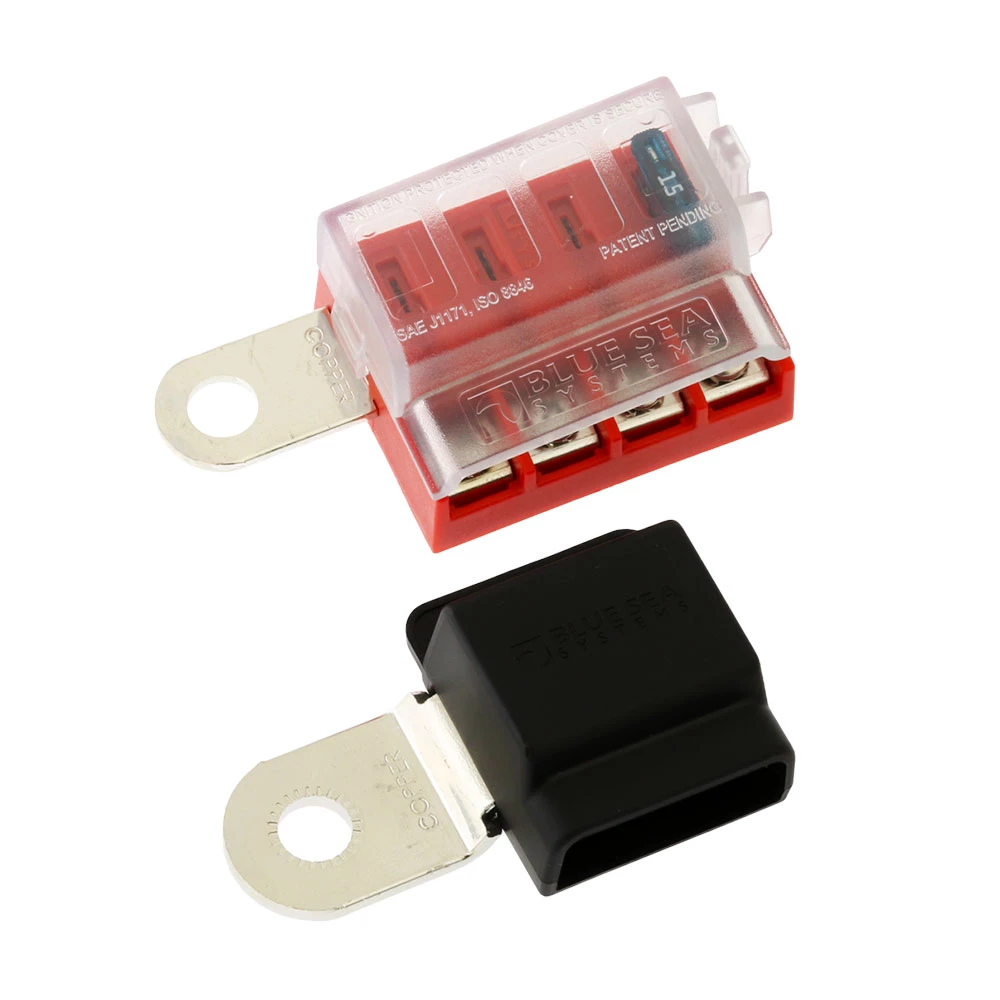 Blue Sea ST Blade Battery Terminal Mount Fuse Block Kit - Image 3