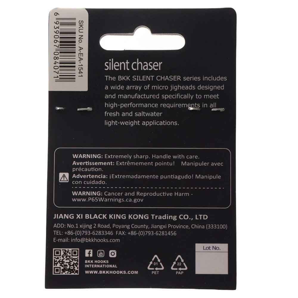 BKK Silent Chaser Round Jig Heads