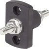 Blue Sea Terminal Feed Through Connector - 5/16in-18 Studs (Black)