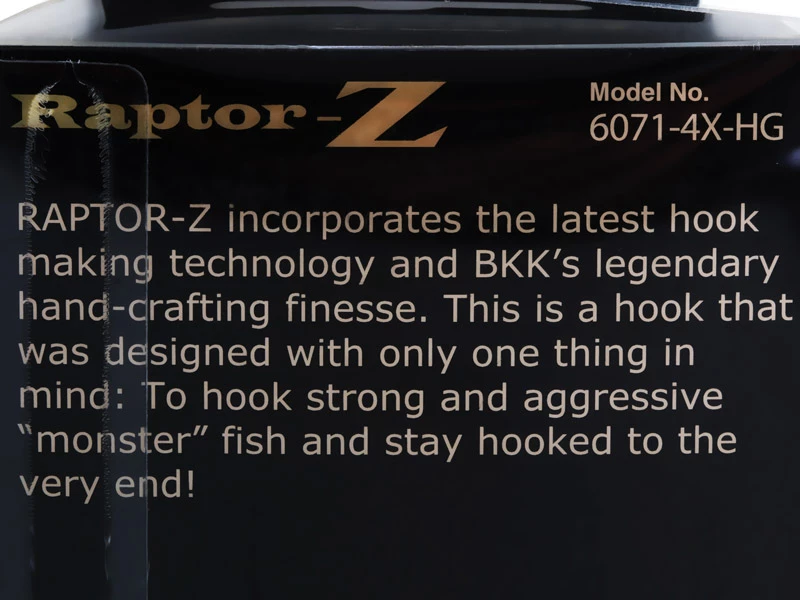 BKK Raptor-Z Treble Hooks - Image 4