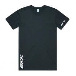 BKK Land Sand Sea Mens T-Shirt Triangle Design Navy