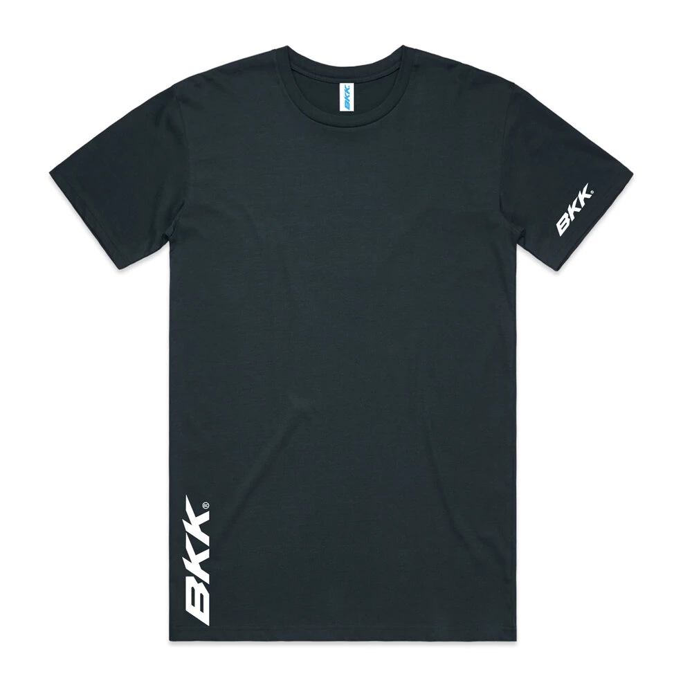 BKK Land Sand Sea Mens T-Shirt Diablo Design Navy