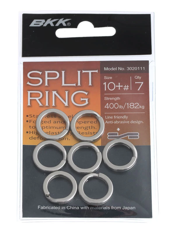 BKK Split Rings #10 Qty 7