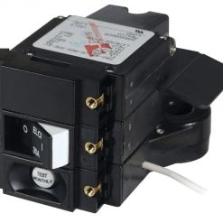 Blue Sea A-Series ELCI 30A 120v AC Double Pole Main Circuit Breaker Flat Rocker