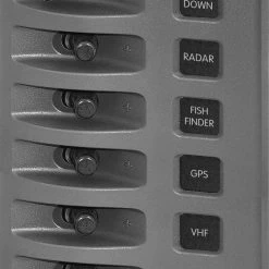 Blue Sea Weather Deck Panel 12v 8 Gang Switch Panel