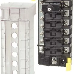 Blue Sea ST CLB Circuit Breaker Block - 6 Position With Negative Bus