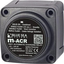 Blue Sea M-Series Automatic Charging Relay 12/24vDC 65A