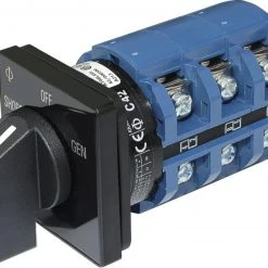 Blue Sea Rotary Switch 240VAC 65 Amp Off + 2 Position