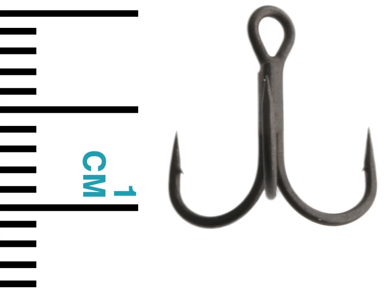 BKK BT621-SS Fangs Treble Hooks #14 Qty 8 - Image 4