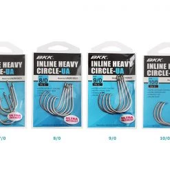 BKK Inline Heavy Circle Hooks Ultra Antirust