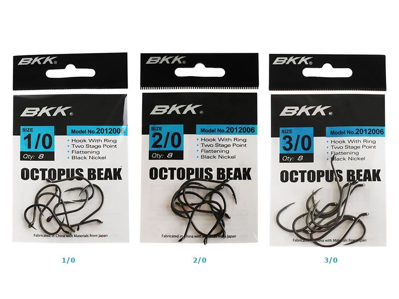 BKK Octopus Beak Hooks Black Nickel - Image 8