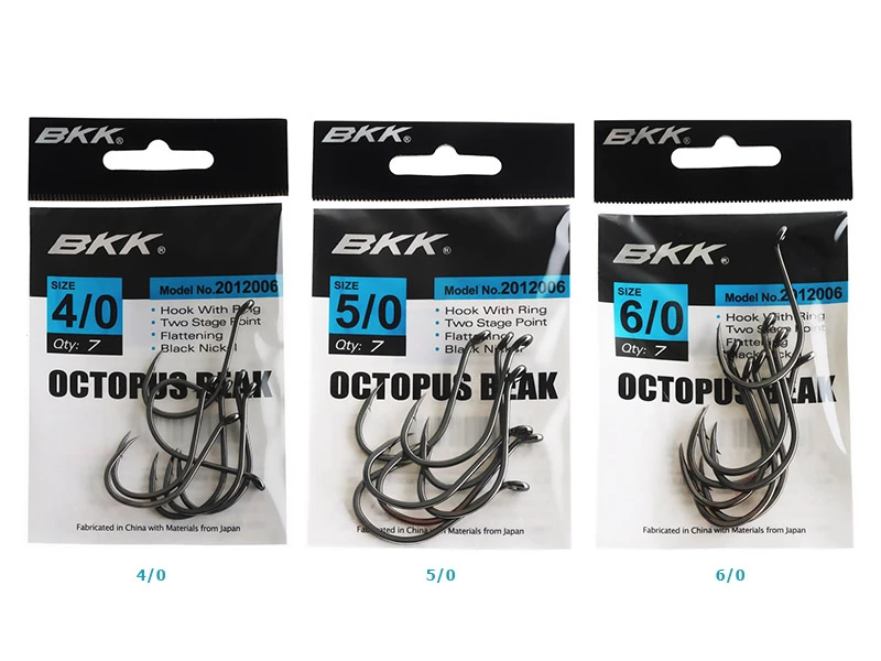BKK Octopus Beak Hooks Black Nickel - Image 9