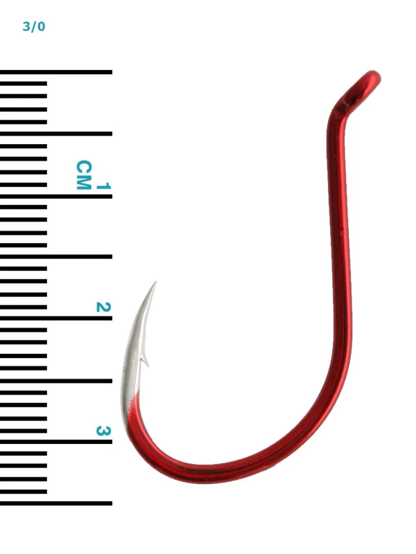 BKK Octopus Beak Hooks Red - Image 6