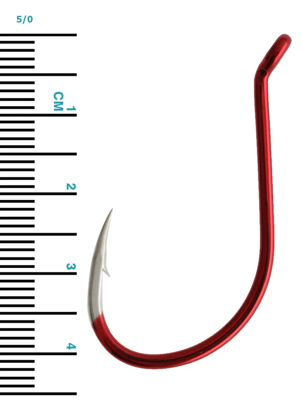 BKK Octopus Beak Hooks Red - Image 8