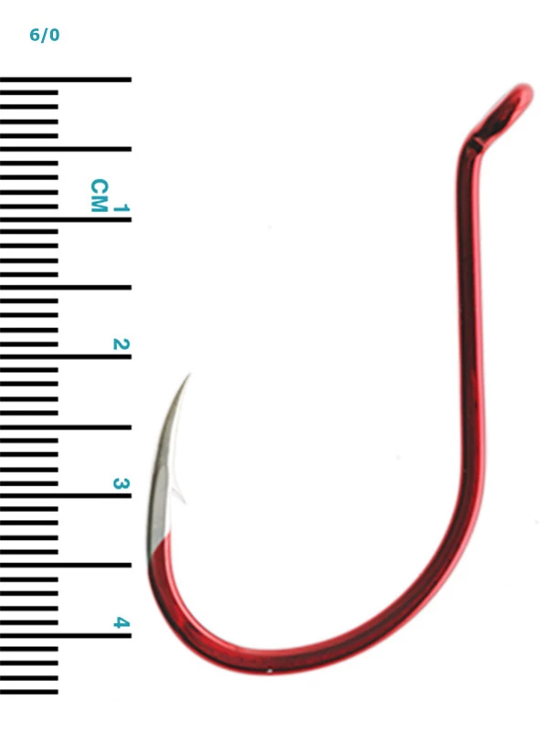 BKK Octopus Beak Hooks Red - Image 9