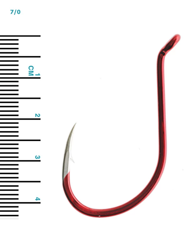 BKK Octopus Beak Hooks Red - Image 10
