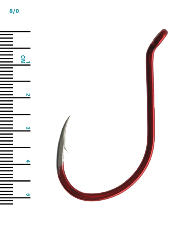 BKK Octopus Beak Hooks Red - Image 11
