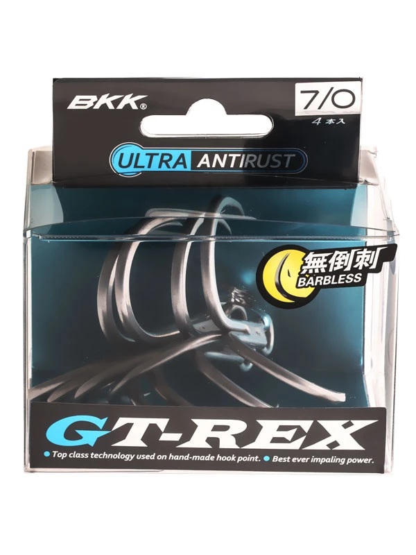 BKK GT Rex Barbless Treble Hook - Image 6