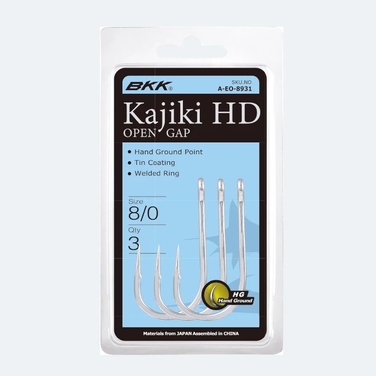 BKK Kajiki HD Gape Open Gap Trolling Hooks