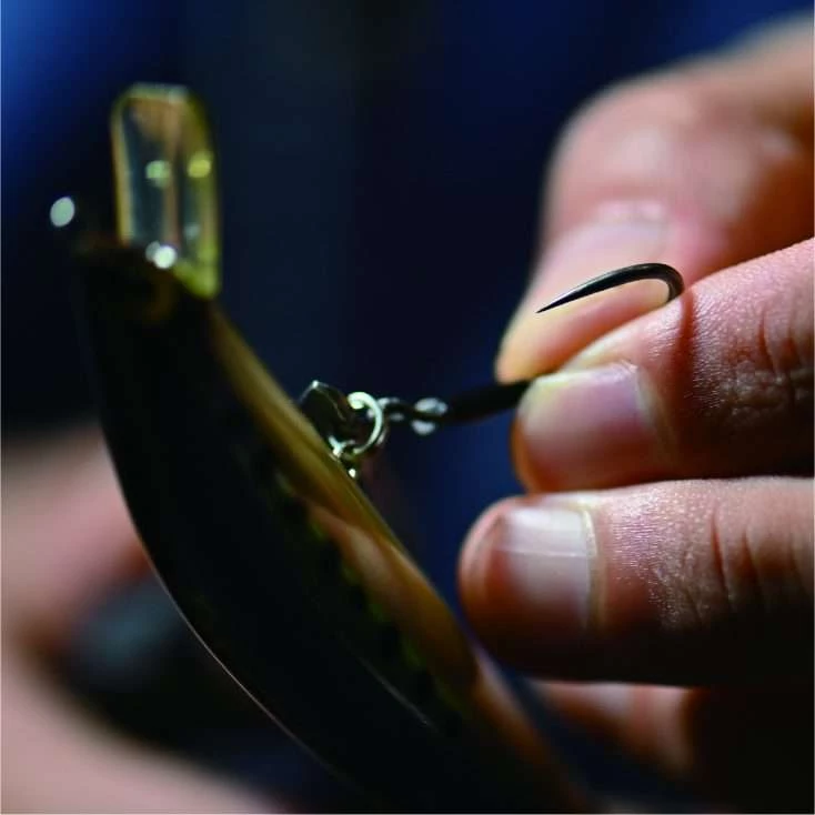 BKK Native-12BL SS Barbless Assist Hook Qty 5 - Image 4